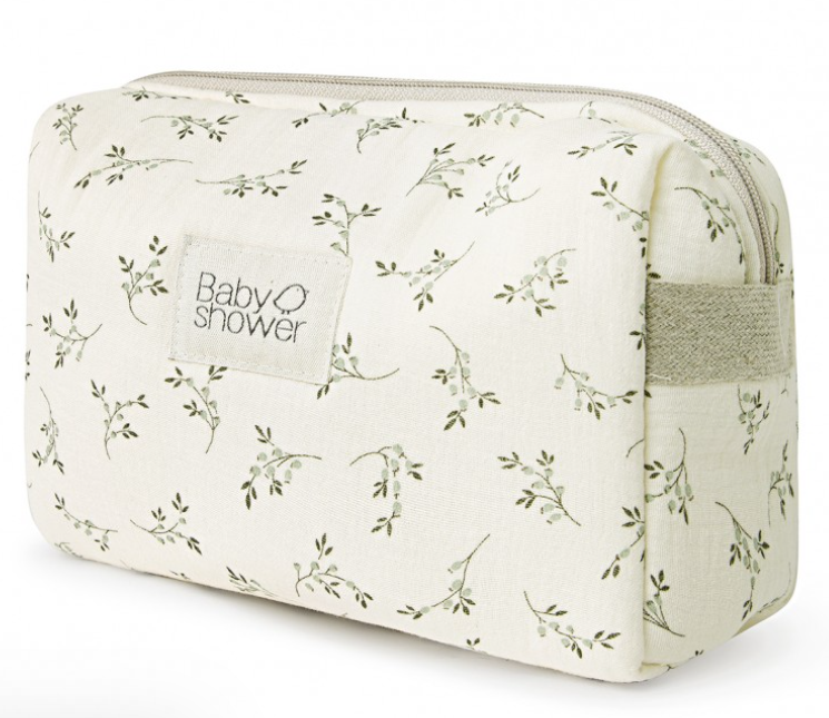 Trousse de toilette Camila – Olive Bloom – Image 3