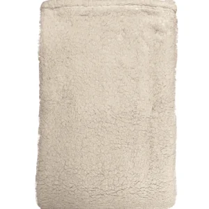 Plaid chanta écru mouton 130×170 cm