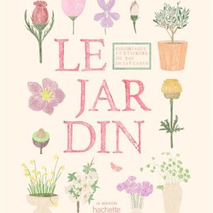 carnet de coloriage et de stickers – le jardin zoé de las cases