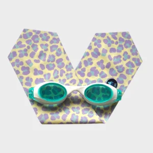 Waterplops – Lunette de piscine léopard jaune