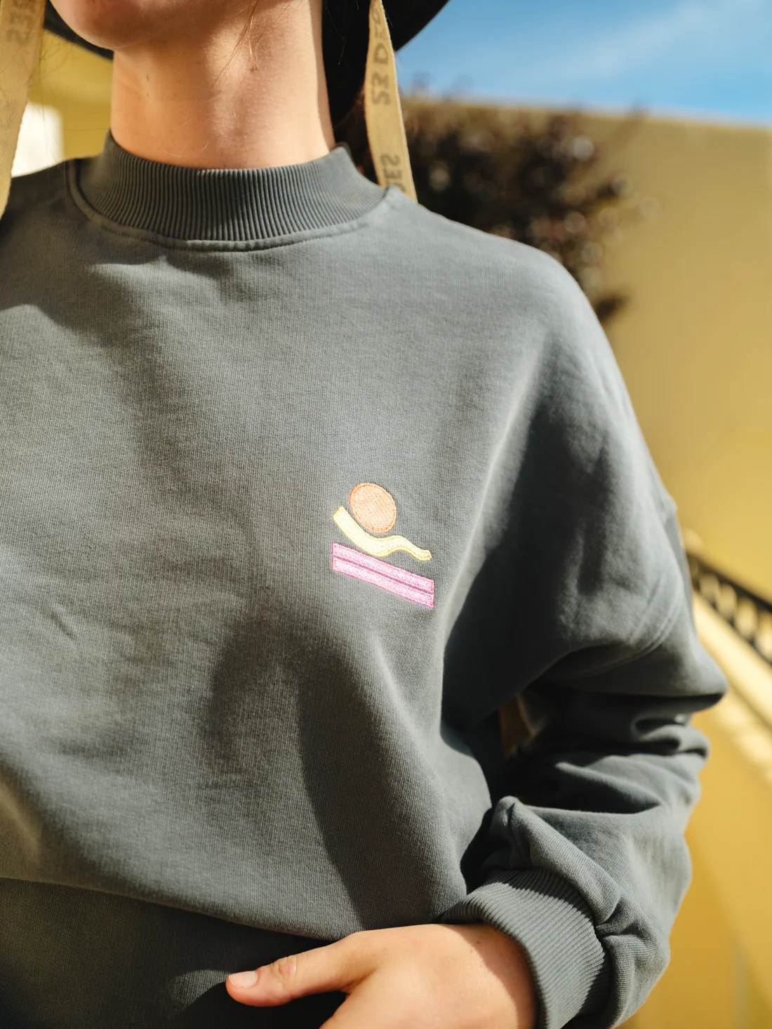 Sweat Wavy – Gris – Image 3