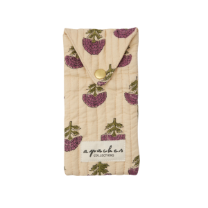 étui à lunettes sunny – florets macadamia