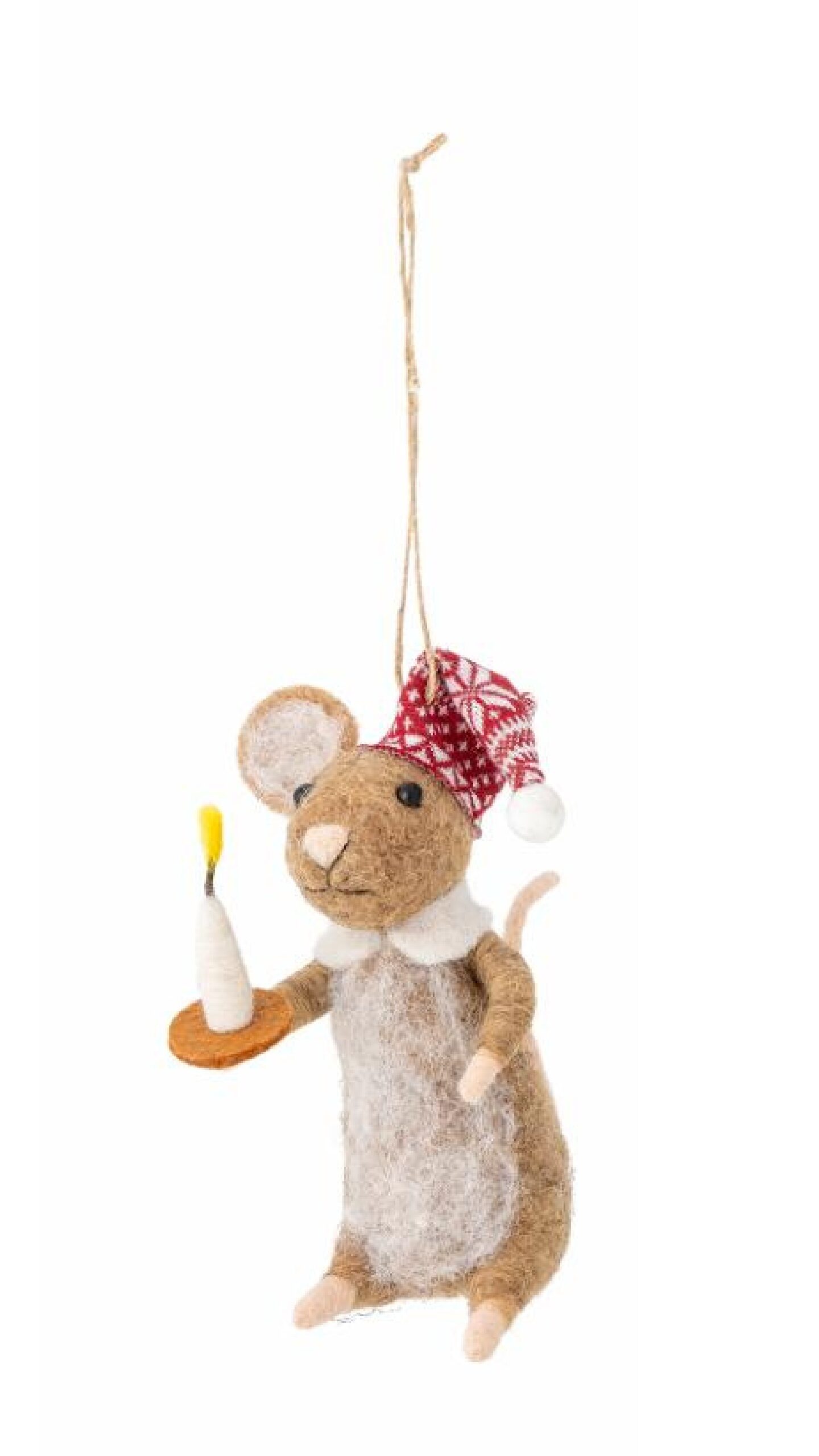 Bibelot Laine – souris bougie