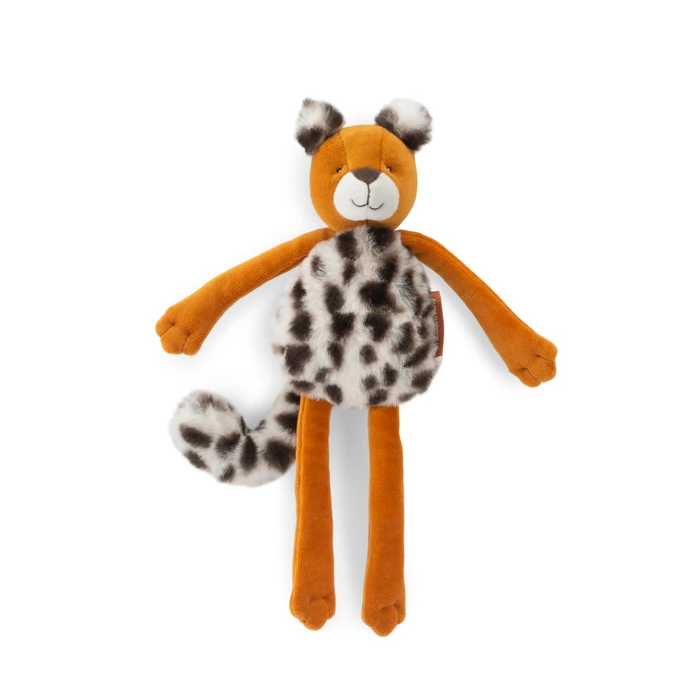 Doudou hochet léopard Taïgo | La forêt Mawa