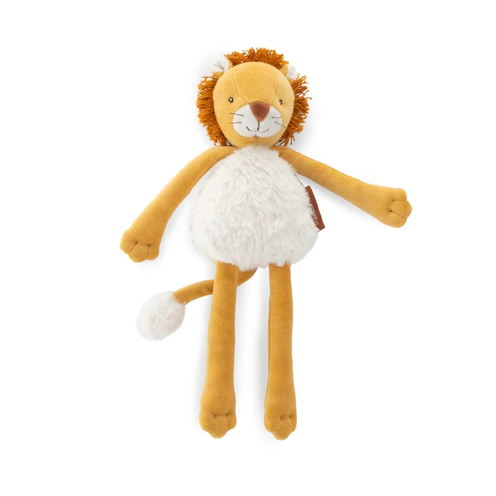 Doudou hochet lion Mamba | La forêt Mawa