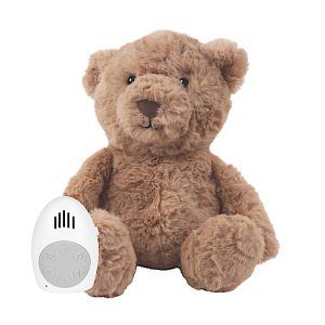 Peluche Bruit Blanc Lou, l’ours – Marron