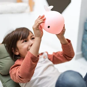 Veilleuse baleine silicone moby