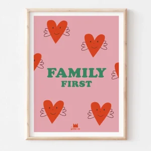 Affiche 30×40 – Family first
