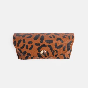 Etui à lunette Tan Leopard