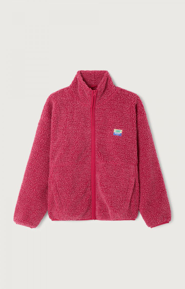 Veste Hocktown ample ML – Magenta chiné – Image 2