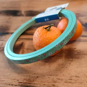 Tambour à broder « Liberty » DMC 10,5 cm vert amande