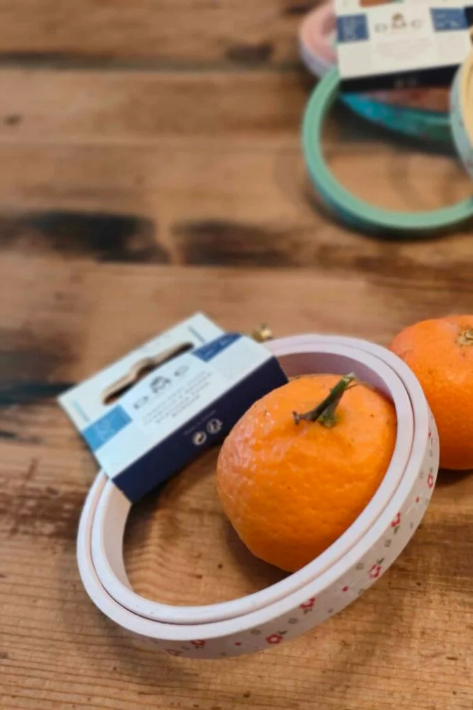 Tambour à broder « Liberty » DMC 7,5 cm rose