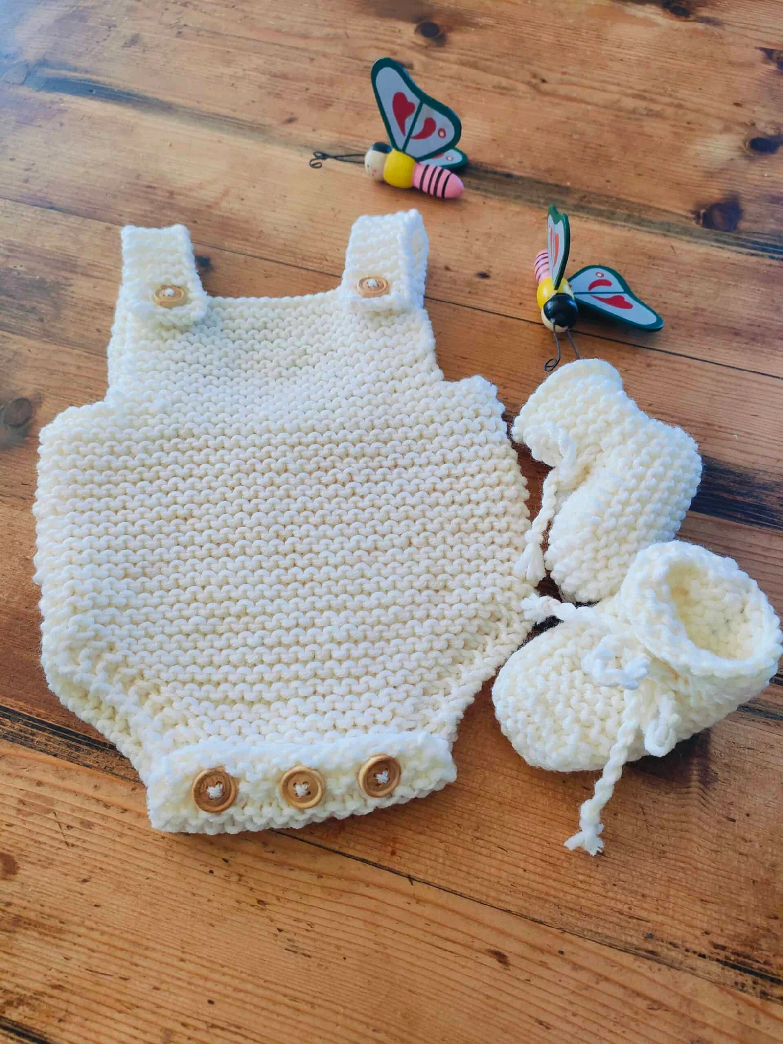 Kit barboteuse « petit lutin » (naissance – 3 mois) – Image 6