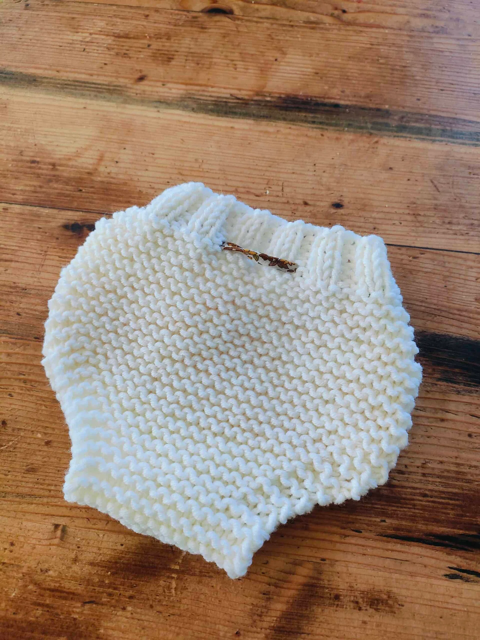 Bloomer « Léo-Léa » (taille naissance à 12 mois – aig n°5.5) – Image 4