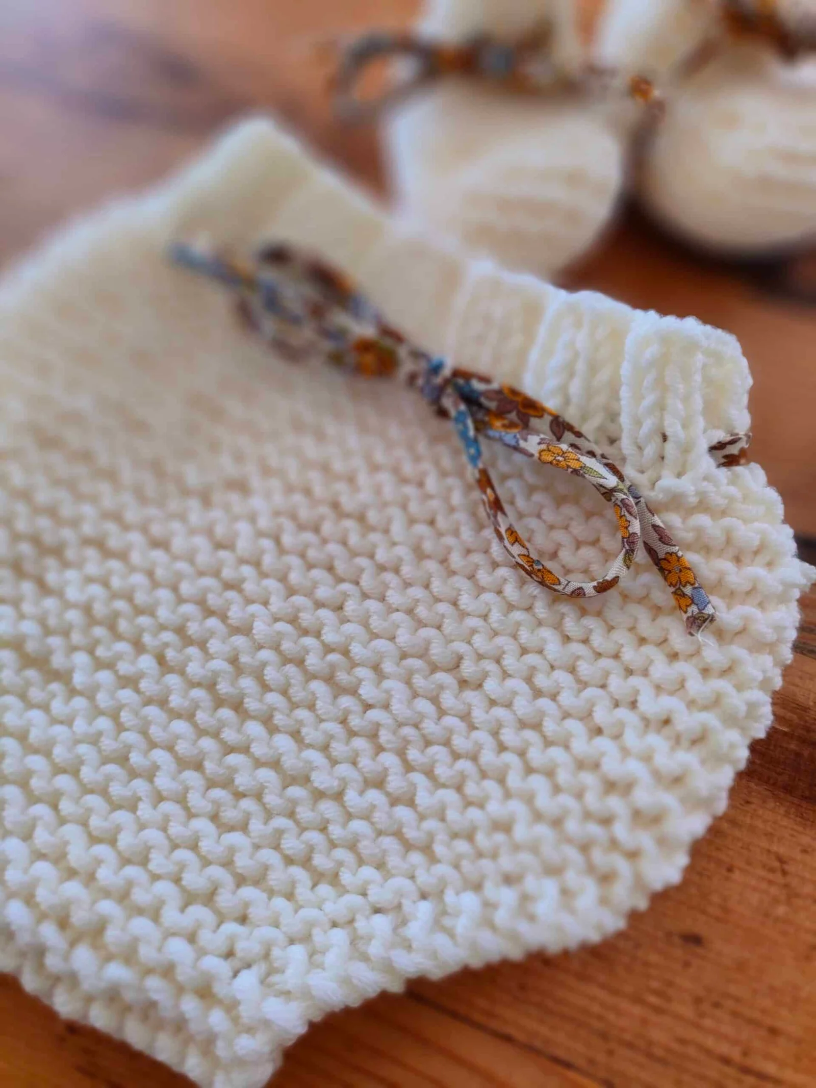 Bloomer « Léo-Léa » (taille naissance à 12 mois – aig n°5.5) – Image 6