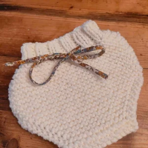 Bloomer « Léo-Léa » (taille naissance à 12 mois – aig n°5.5)