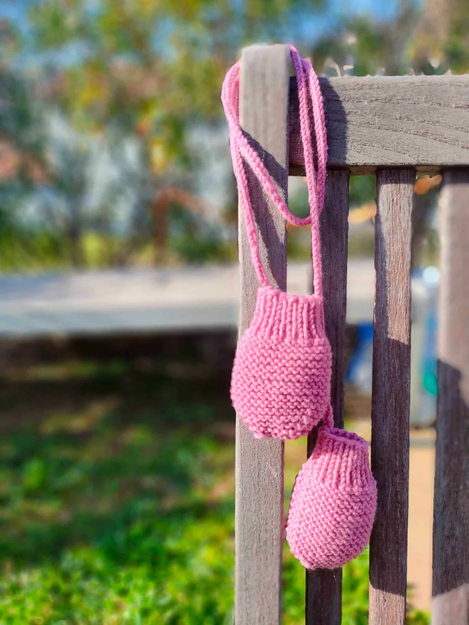 Moufles en pure laine mérinos « Malabar » – Taille 0-3 mois – Image 5