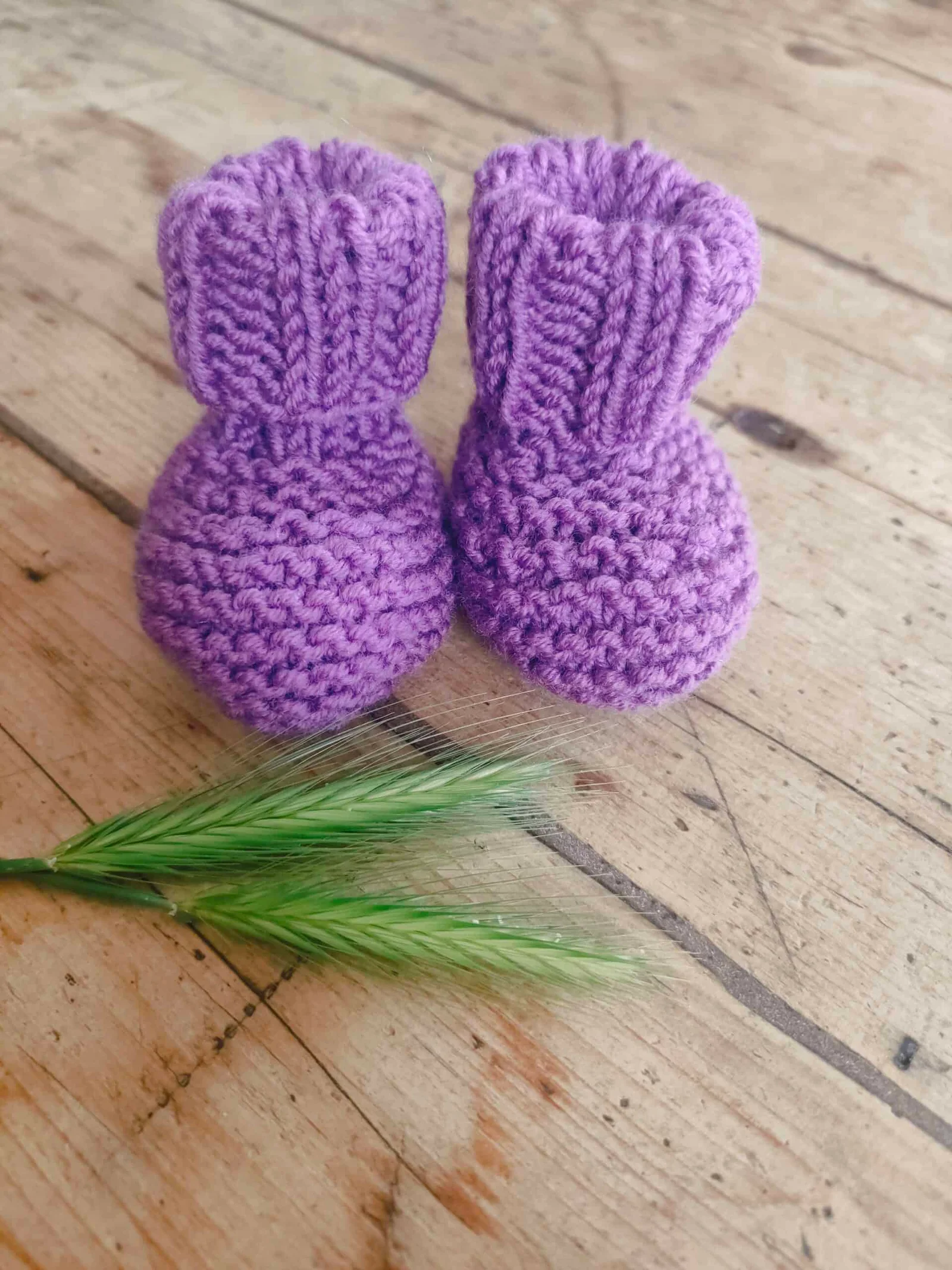 Chaussons montants en pur mérinos – taille 0-3 mois – Image 6