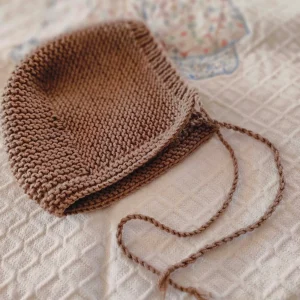 Béguin « Charly » en pure laine mérinos – Tailles 0-3 mois et 3-6 mois – Nombreux coloris