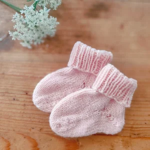 Chaussettes en mérinos (naissance-3 mois)
