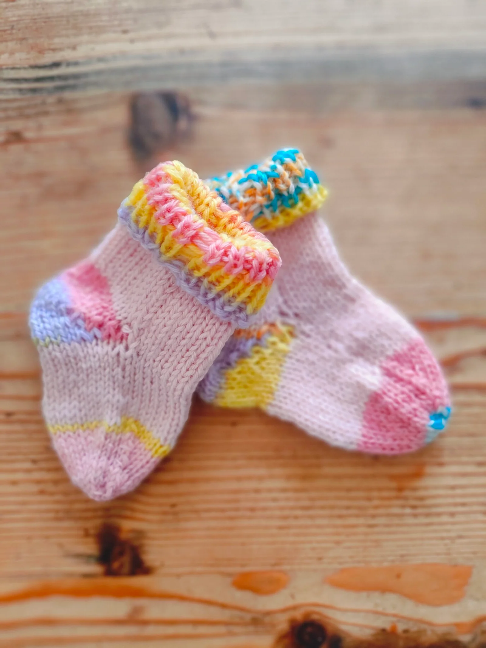 Chaussettes en mérinos (naissance-3 mois) – Image 2