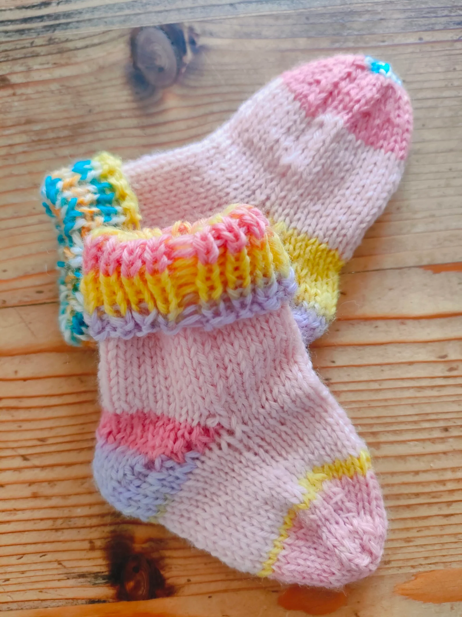 Chaussettes en mérinos (naissance-3 mois) – Image 4
