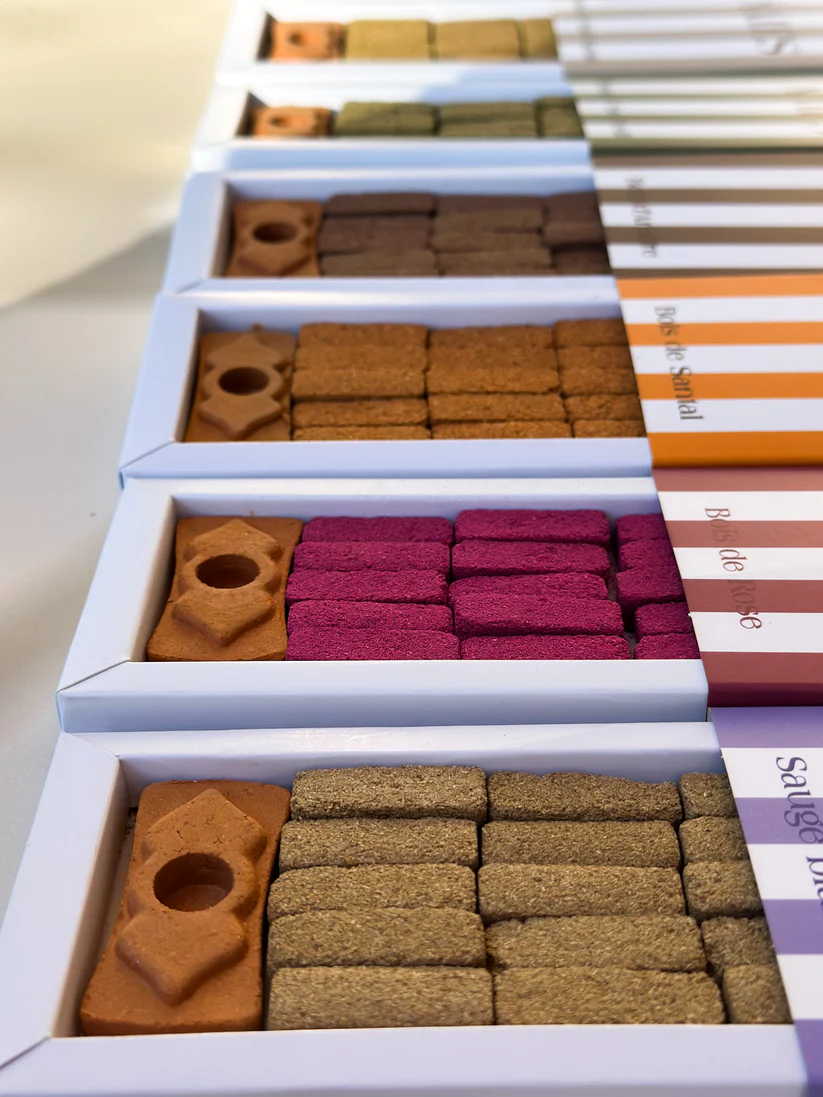 Briques d’encens Ames – Bois d’ambre – Image 3