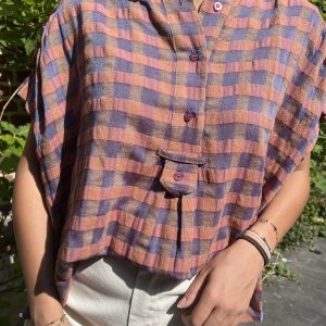 Blouse vichy – terracota