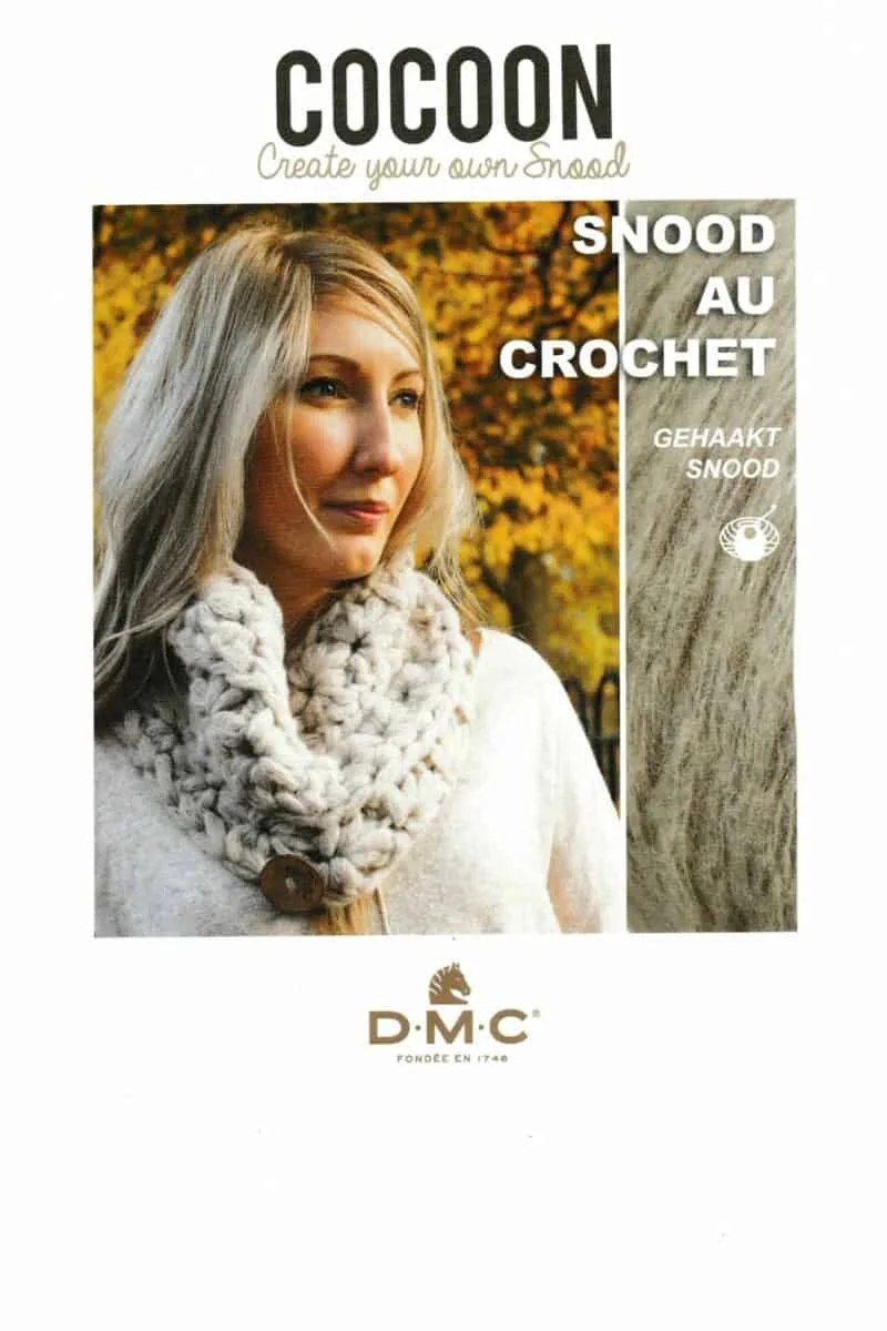 KIT SNOOD COCOON AU CROCHET – DMC – Image 2