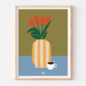 Affiche 30×40 – tulipes