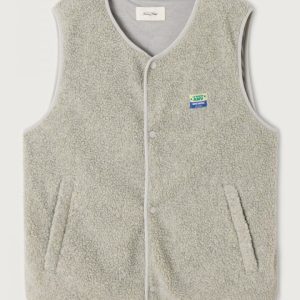 Veste ample sans manche Hocktown – Ecru