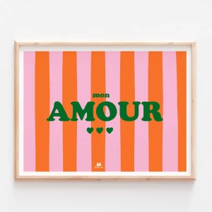 Affiche 30×40 – Mon amour