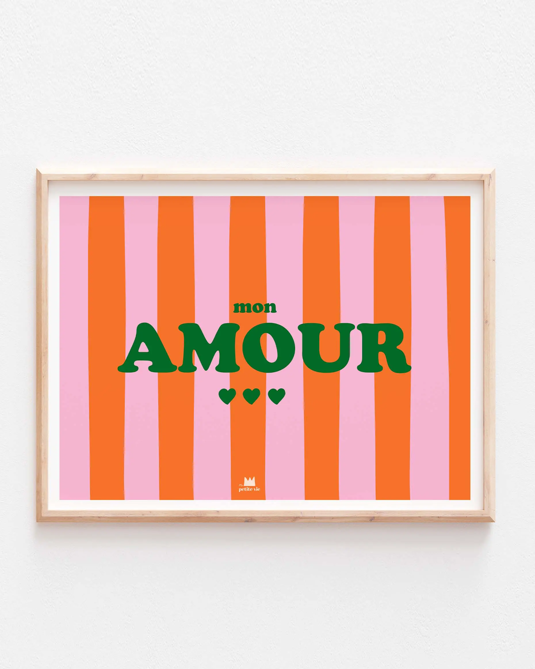 Affiche 30×40 – Mon amour