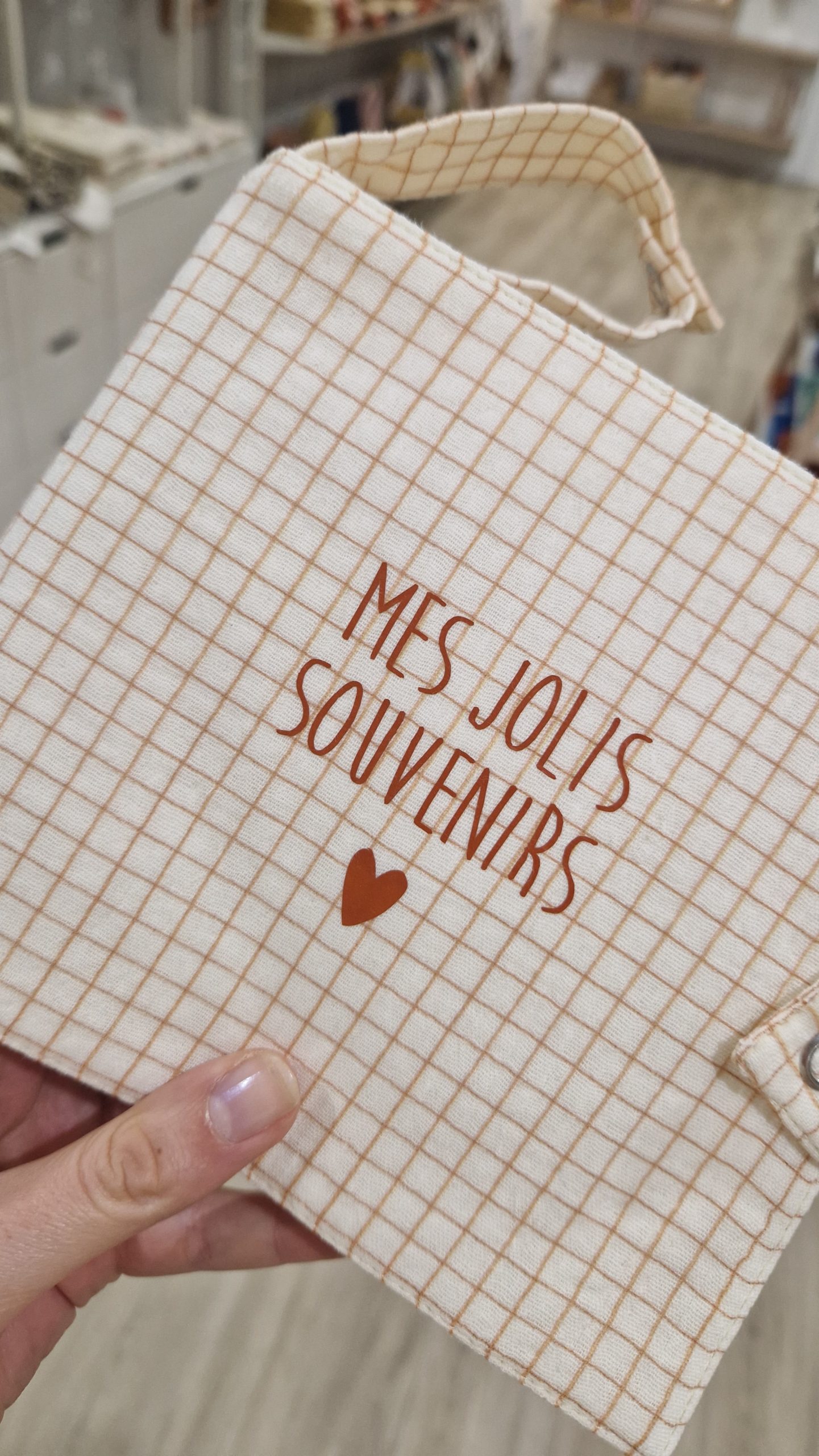 Mini album photo souvenirs | Petits carreaux – Image 3