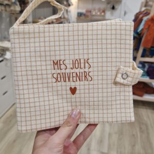 Mini album photo souvenirs | Petits carreaux