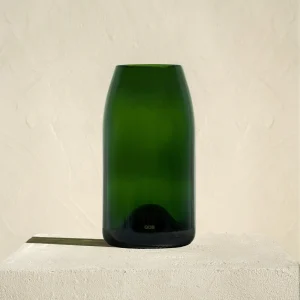VASE LARGE VERT FONCE