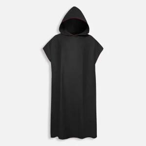Poncho Microfibre Noir