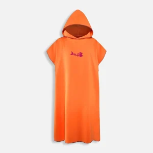 Poncho Microfibre Orange