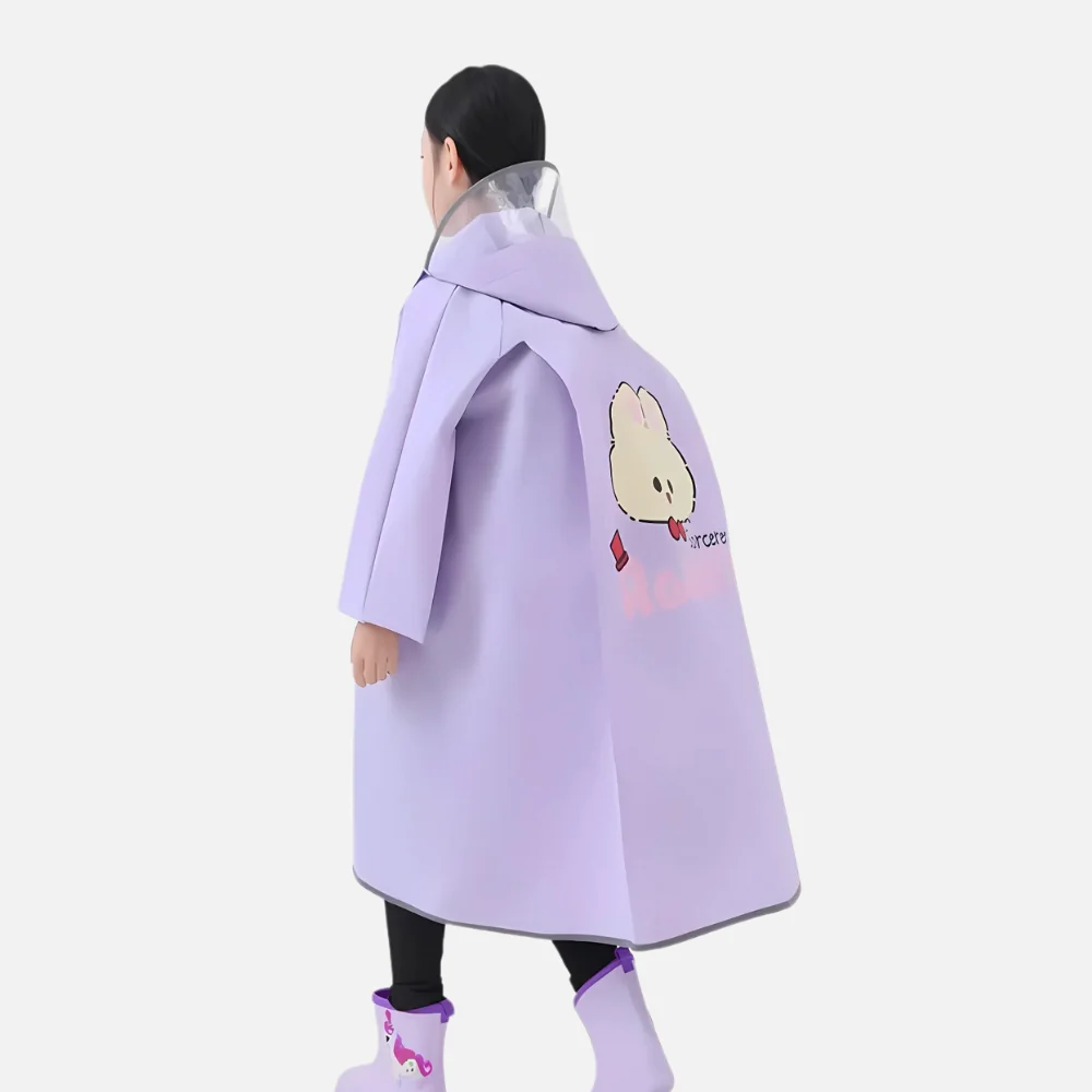 Poncho De Pluie Enfant Lapin – Image 5