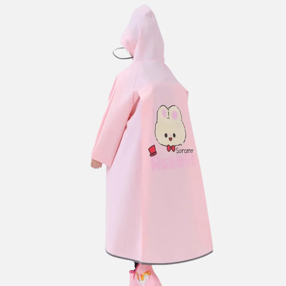 Poncho De Pluie Enfant Lapin – Image 2