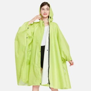 Poncho De Pluie Femme Vert Clair