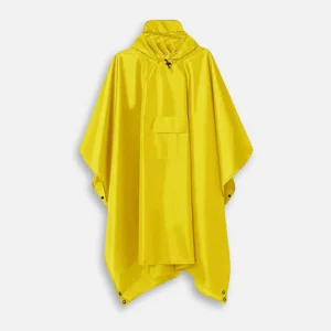 Poncho De Pluie Jaune