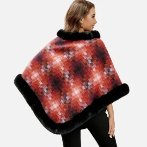 Poncho Fourrure Lapin