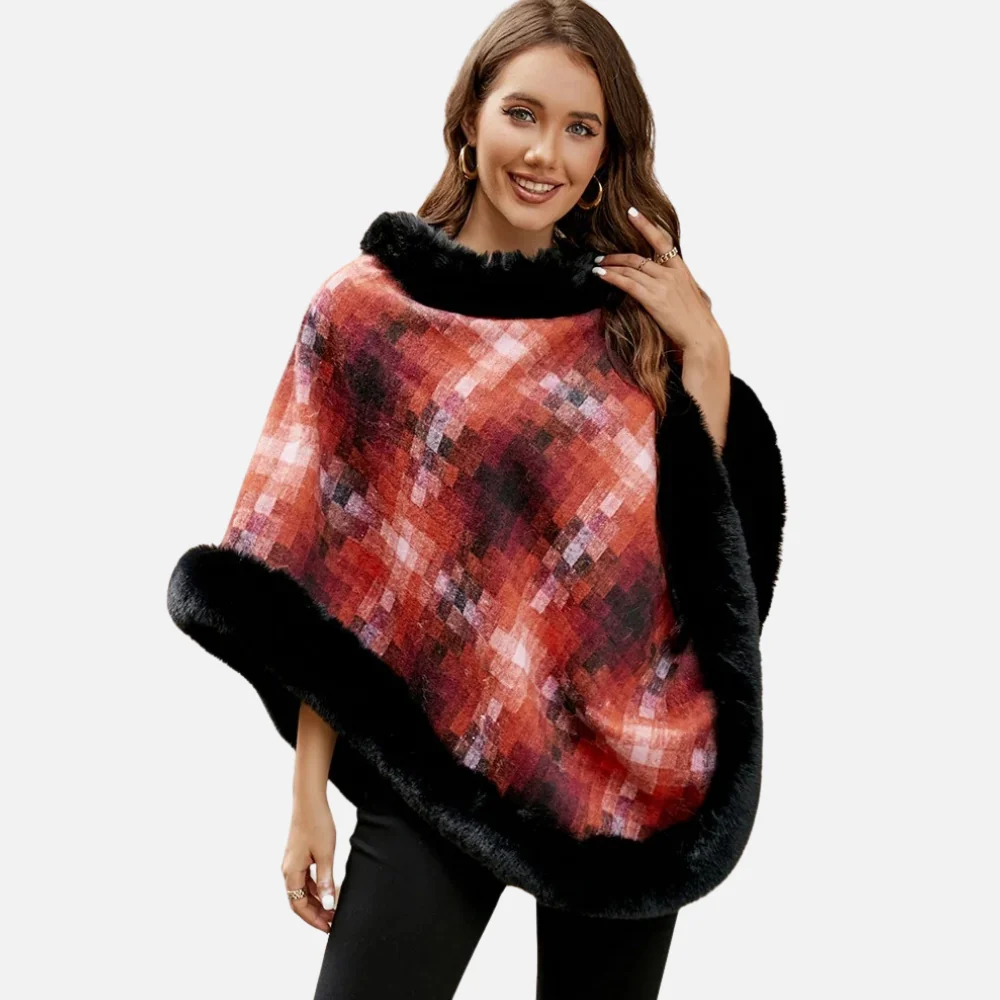 Poncho Fourrure Lapin – Image 4