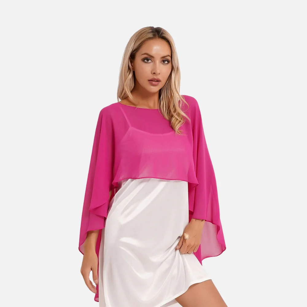 Poncho Léger Femme Été – Image 3