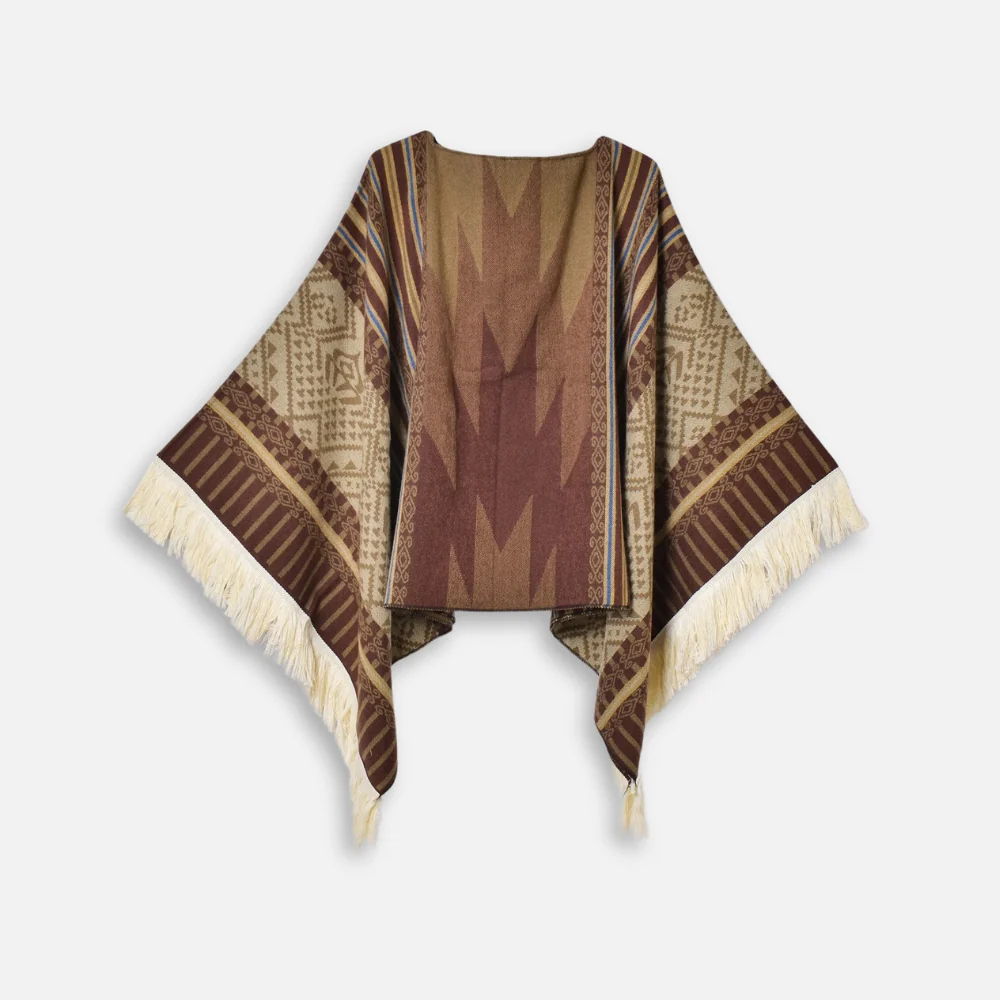 Poncho Péruvien Traditionnel – Image 6
