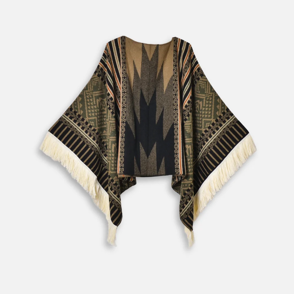 Poncho Péruvien Traditionnel – Image 8