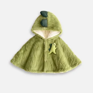 Poncho Polaire Bébé Dinosaure