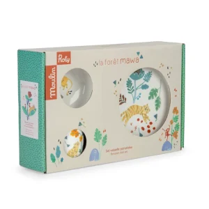 Set vaisselle porcelaine | La forêt Mawa