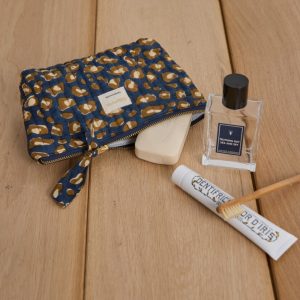 Trousse de maquillage – léopard navy